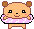 カーソルを追いかけるくまちゃん